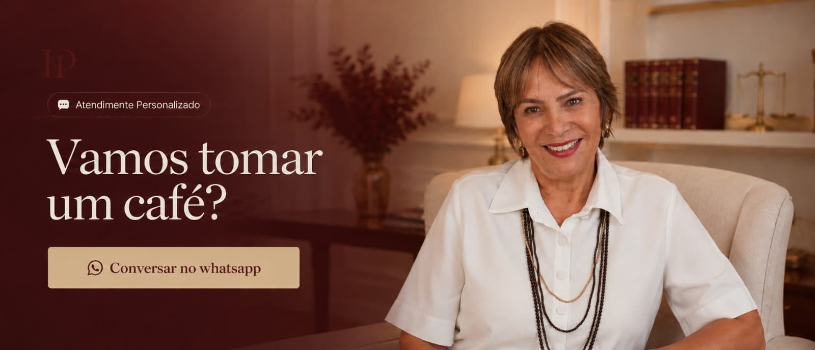 Vamos tomar um café com Izildinha Patarro pelo WhatsApp